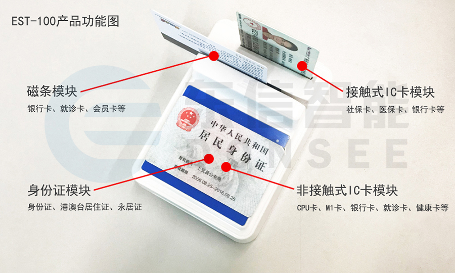東信EST-100身份證社?？ㄗx卡器